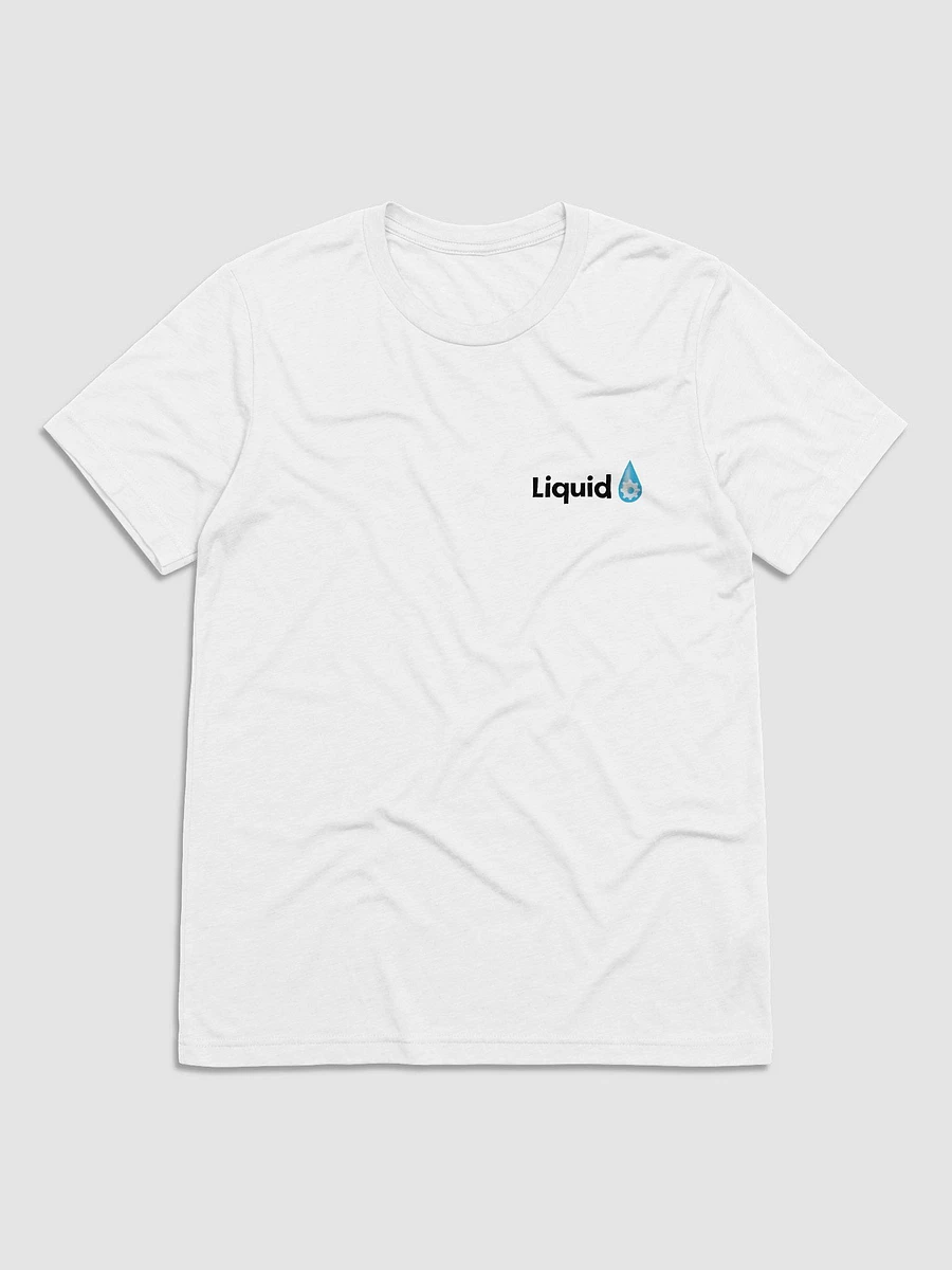 Liquid, White Classic Short Sleeve T-shirt product image (1)