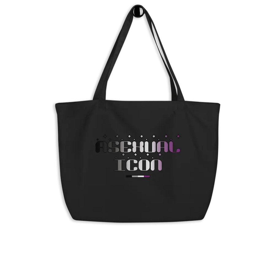Asexual Icon Large Tote Bag product image (5)