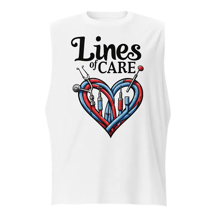 Care Lines Heart Muscle Tank product image (1)