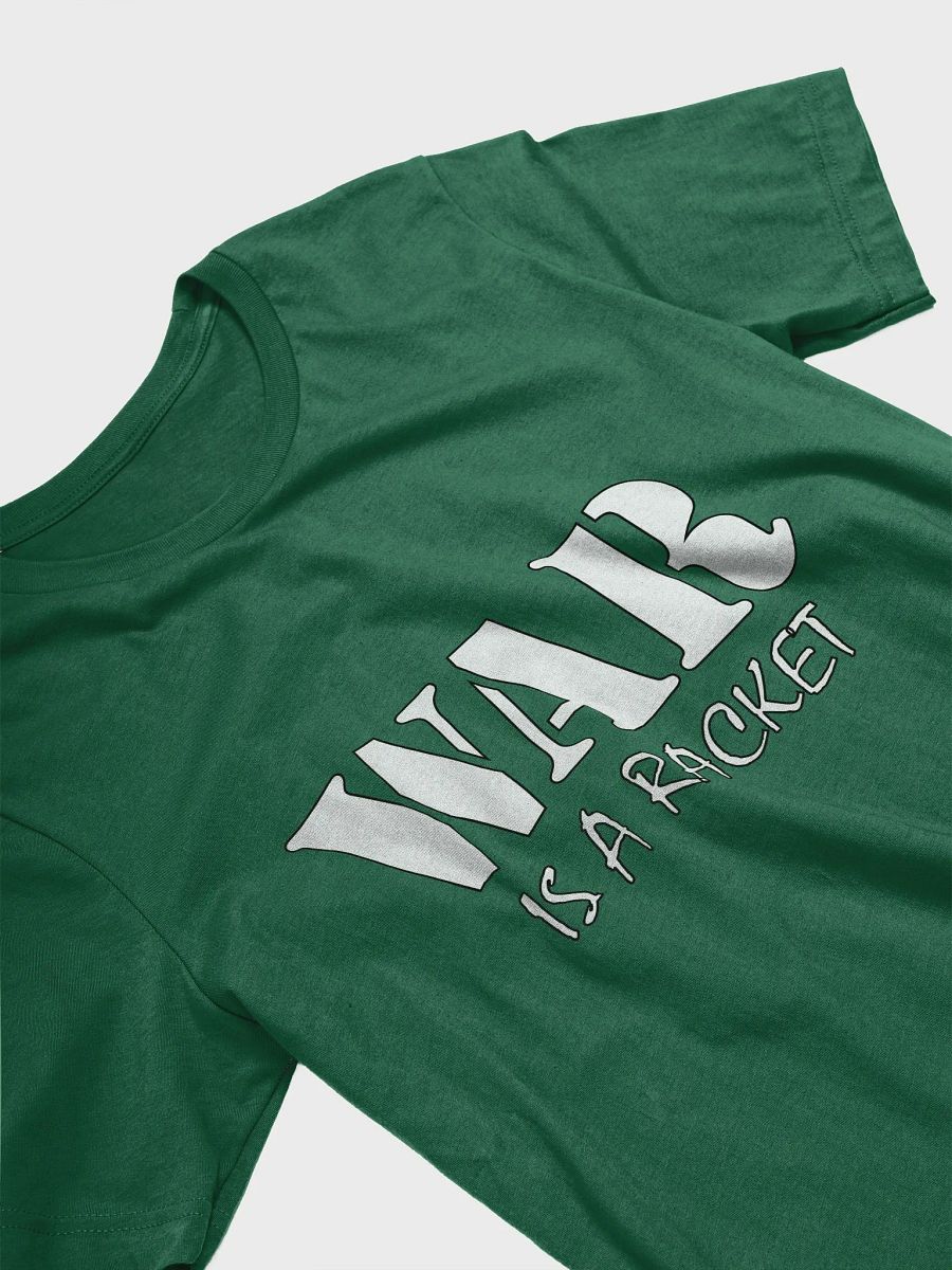 War Is A Racket - Bella+Canvas Supersoft T-Shirt product image (4)