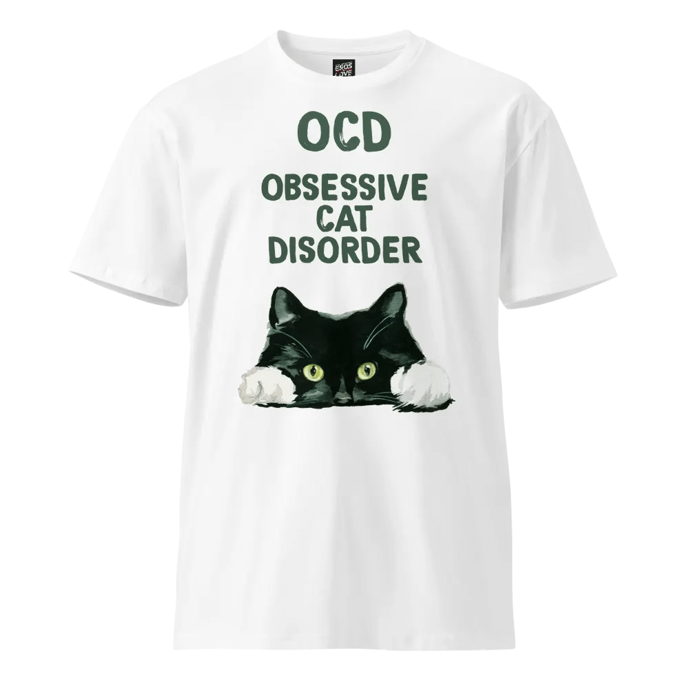 Obsessive Cat Disorder – OCD Cat T-Shirt product image (1)