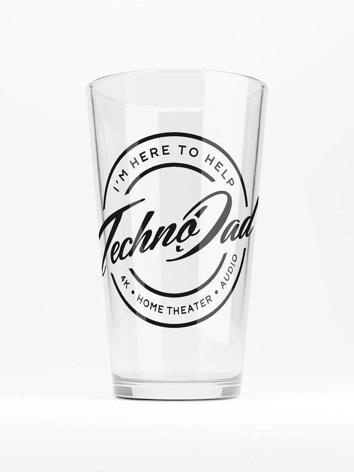 Techno Dad Pint Glass product image (1)
