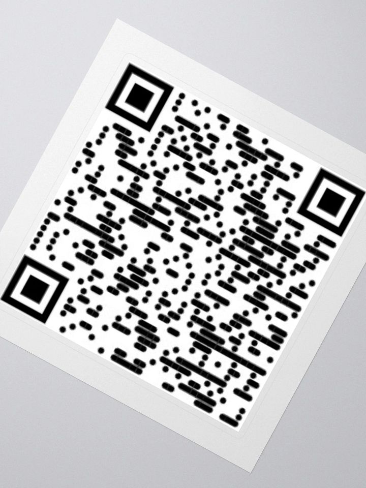 QR Sticker for Twitch product image (2)