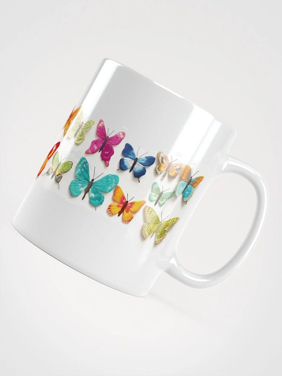 Embroidered Butterfly Symphony Mug product image (4)