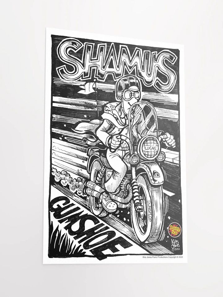 Shamus Gumshoe MONSTER HUNTER! POSTER product image (2)