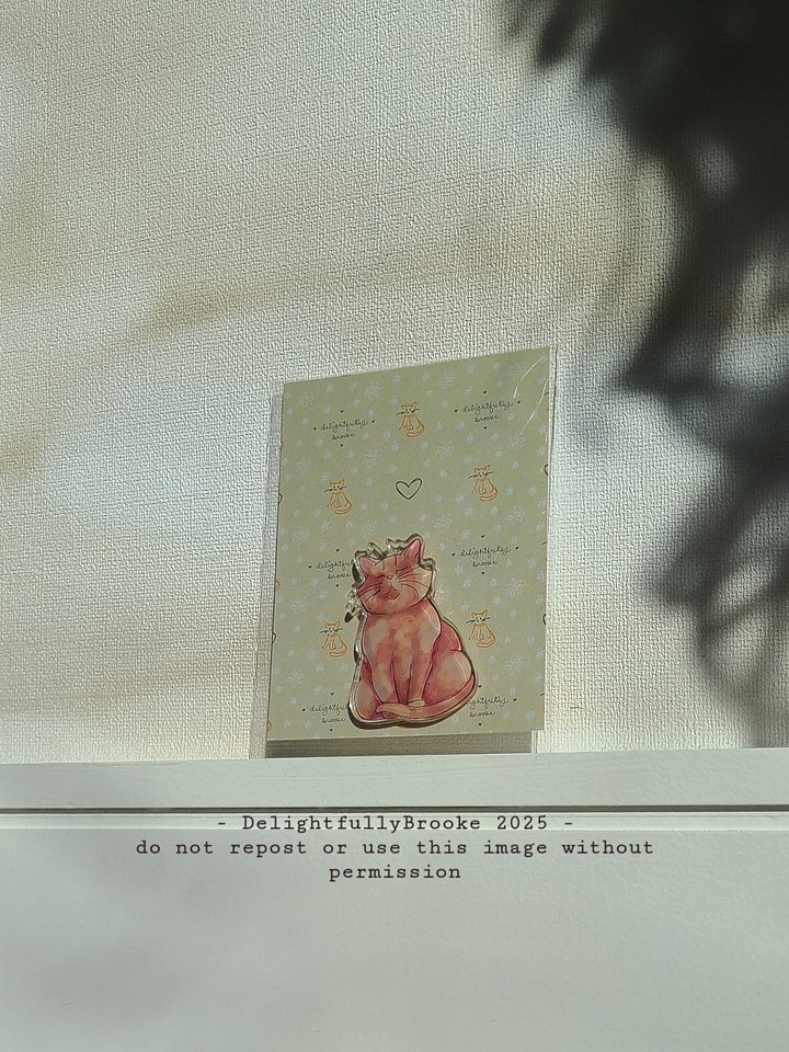 Orange Cat Magnet product image (1)