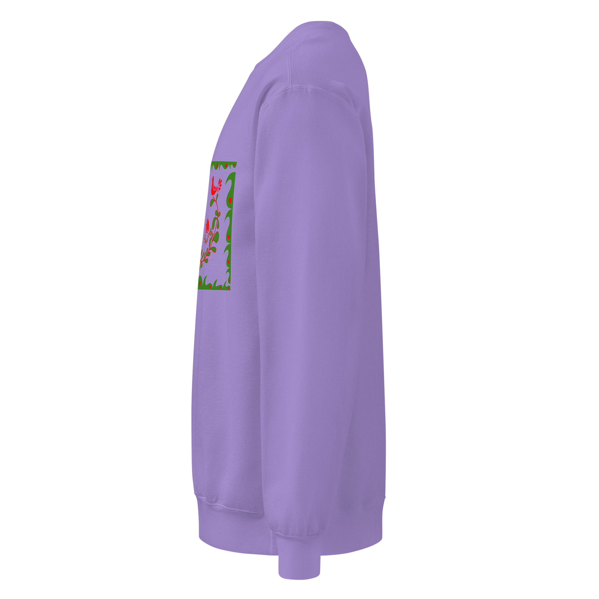 Hungarian Traditional Art Lila Sweatshirt product image (3)