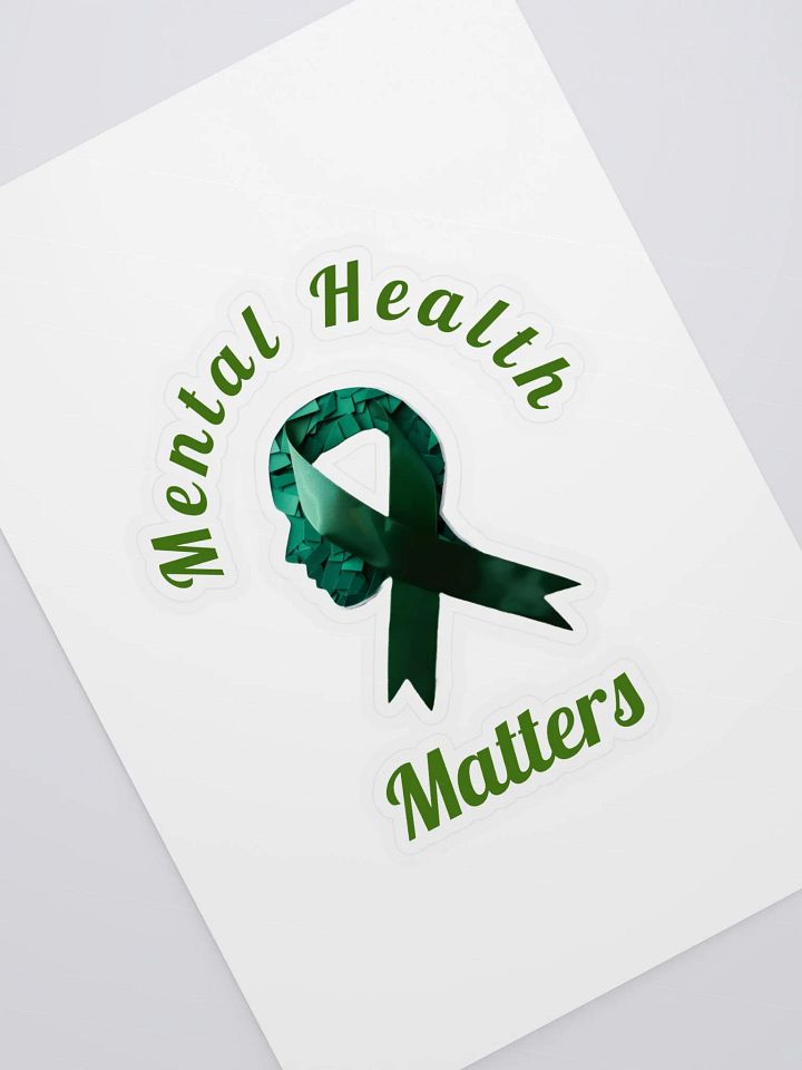 Mental Health Matters Kiss Cut Sticker Sheet product image (1)