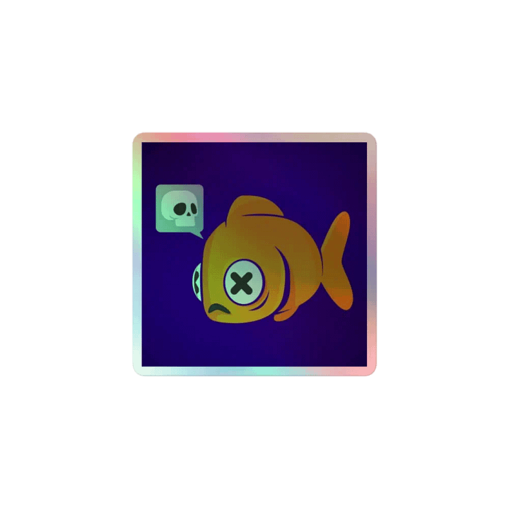 That1Goldfish Logo Sticker product image (1)