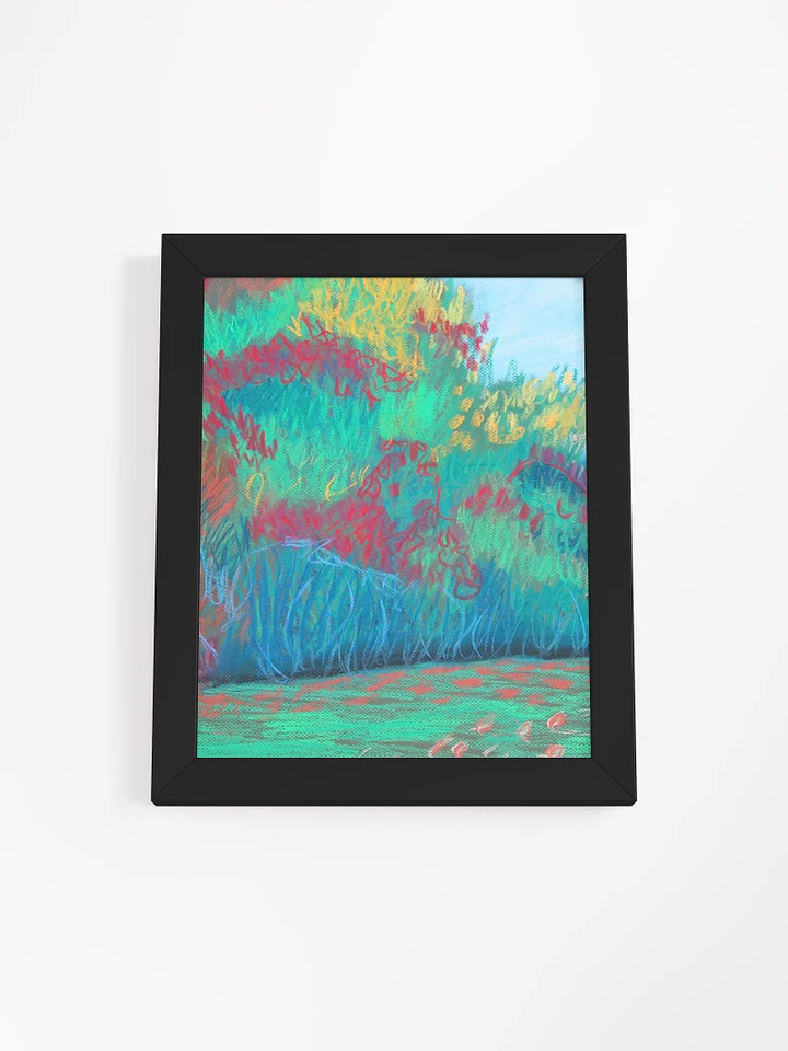The Hedge Pastel Framed Poster product image (9)