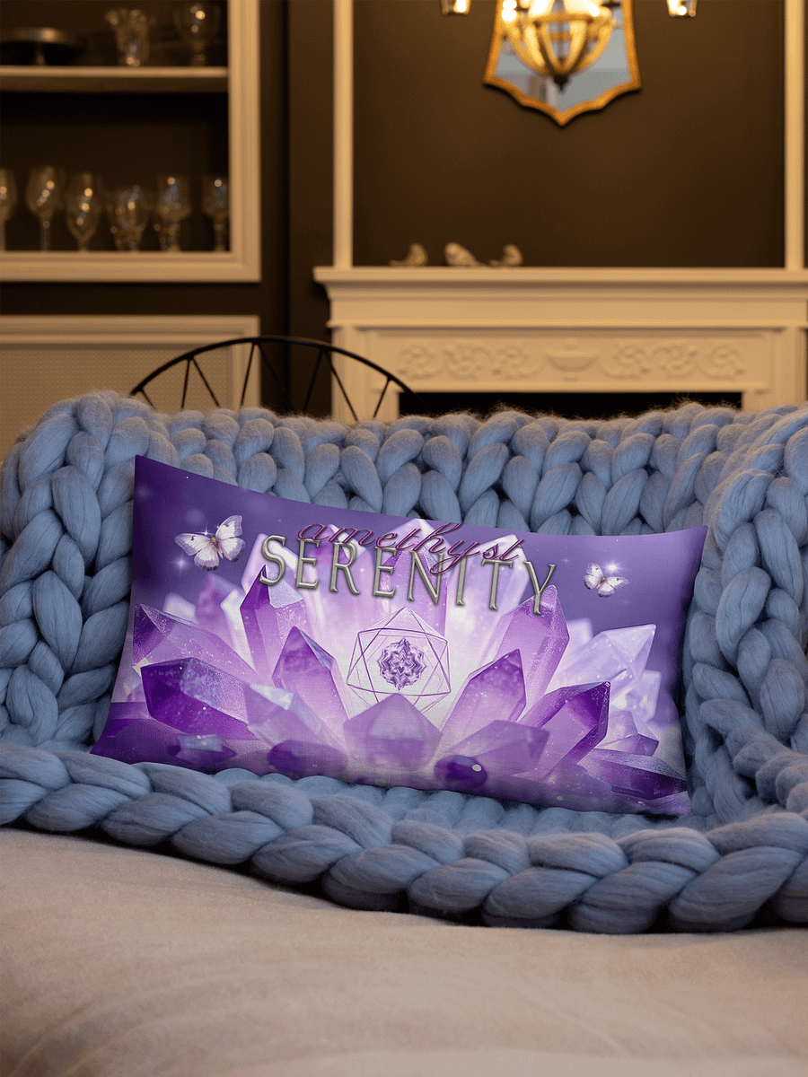 Amethyst Healing Grid Pillow product image (3)