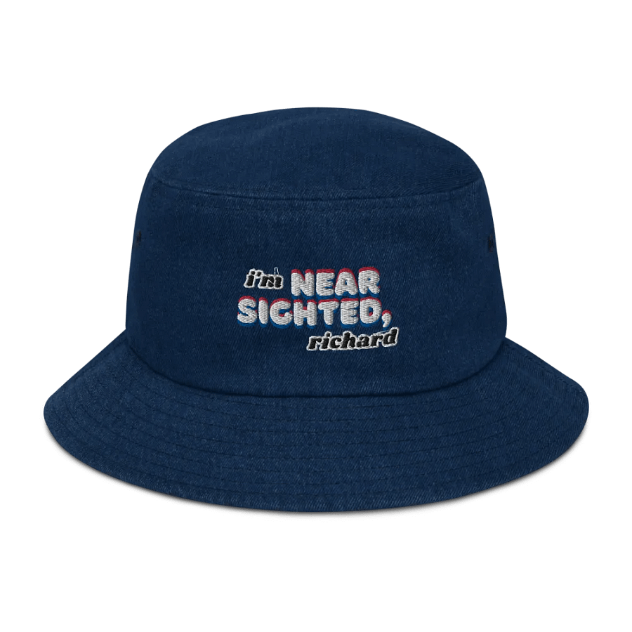 I'M NEARSIGHTED, RICHARD denim bucket hat product image (21)