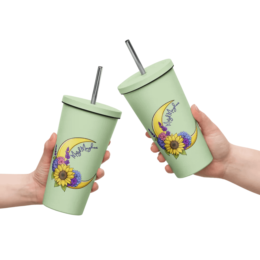 MM Logo Stainless Steel Tumbler w/ Straw product image (10)