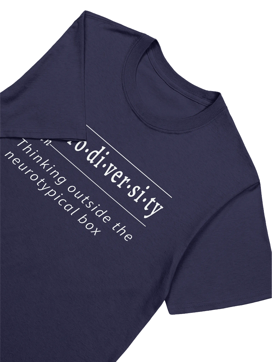 Neurodiversity Def Unisex Tee wht v1 product image (2)