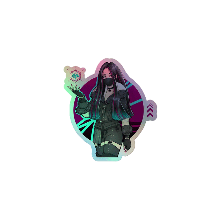 Logo 2.0 Holographic Sticker Sheet product image (1)