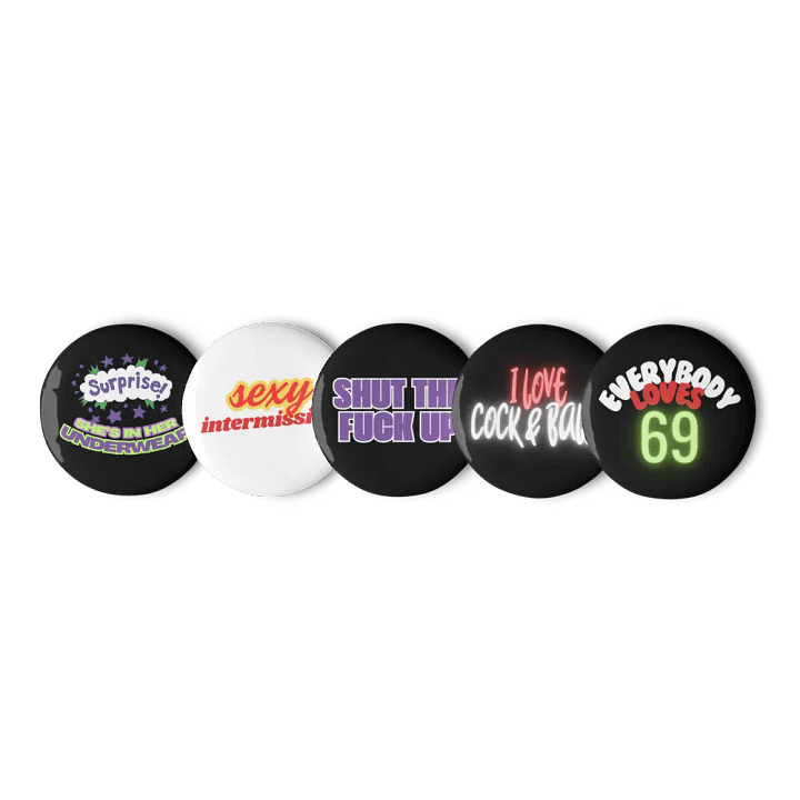 Naughty Button Set product image (1)