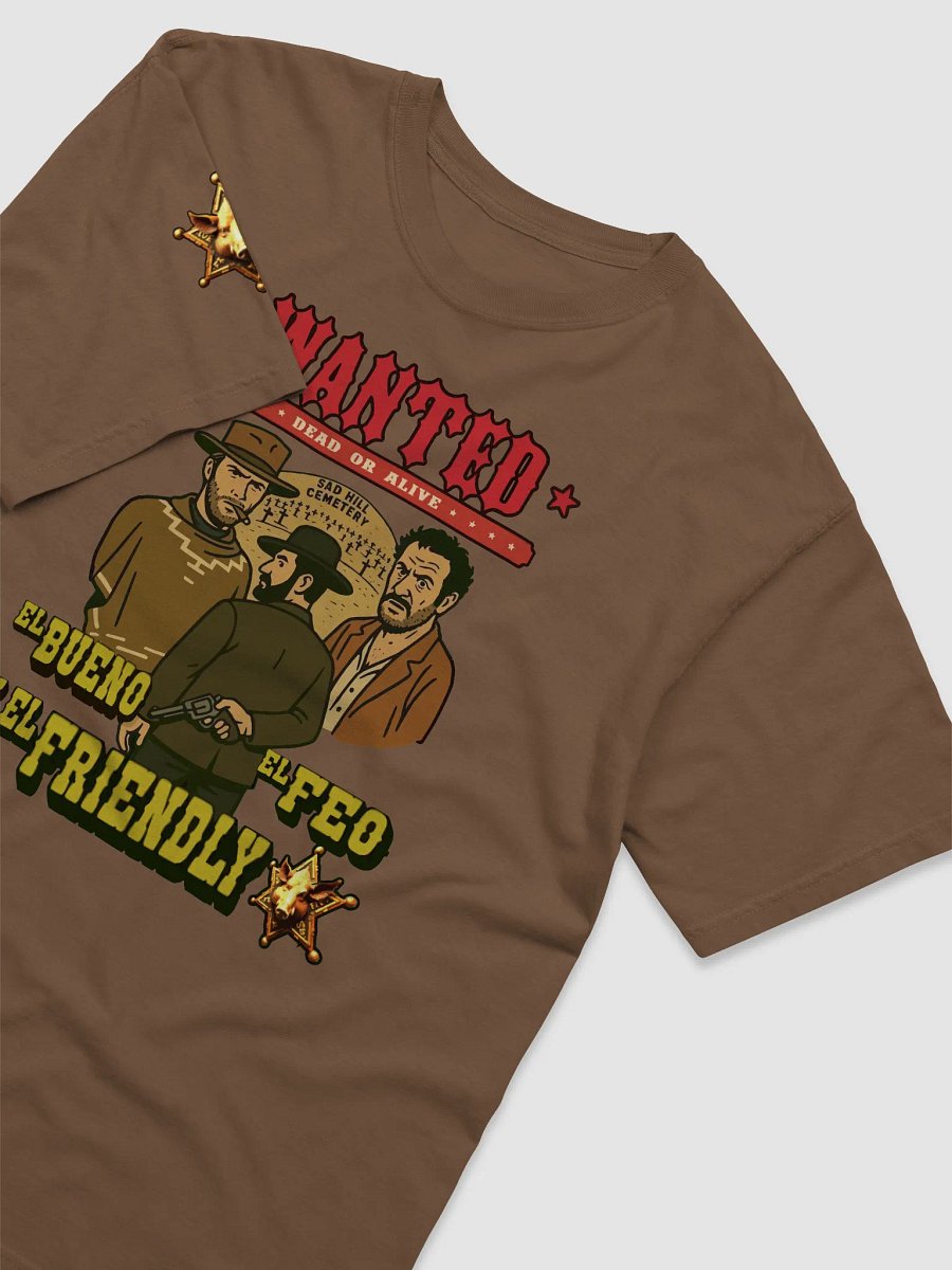 Camiseta "El Bueno, el Feo y el Friendly – Edición Western" product image (7)