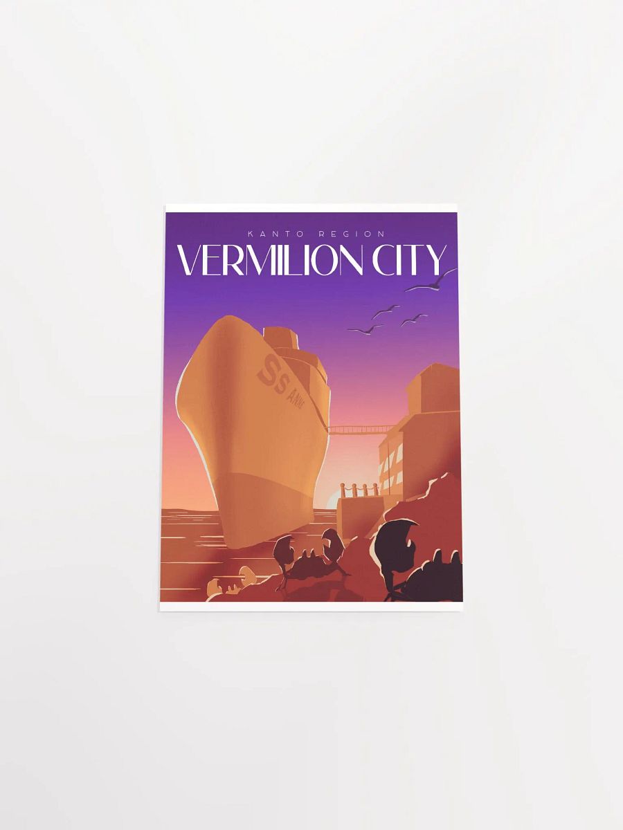 Travel Poster - Vermilion City product image (14)