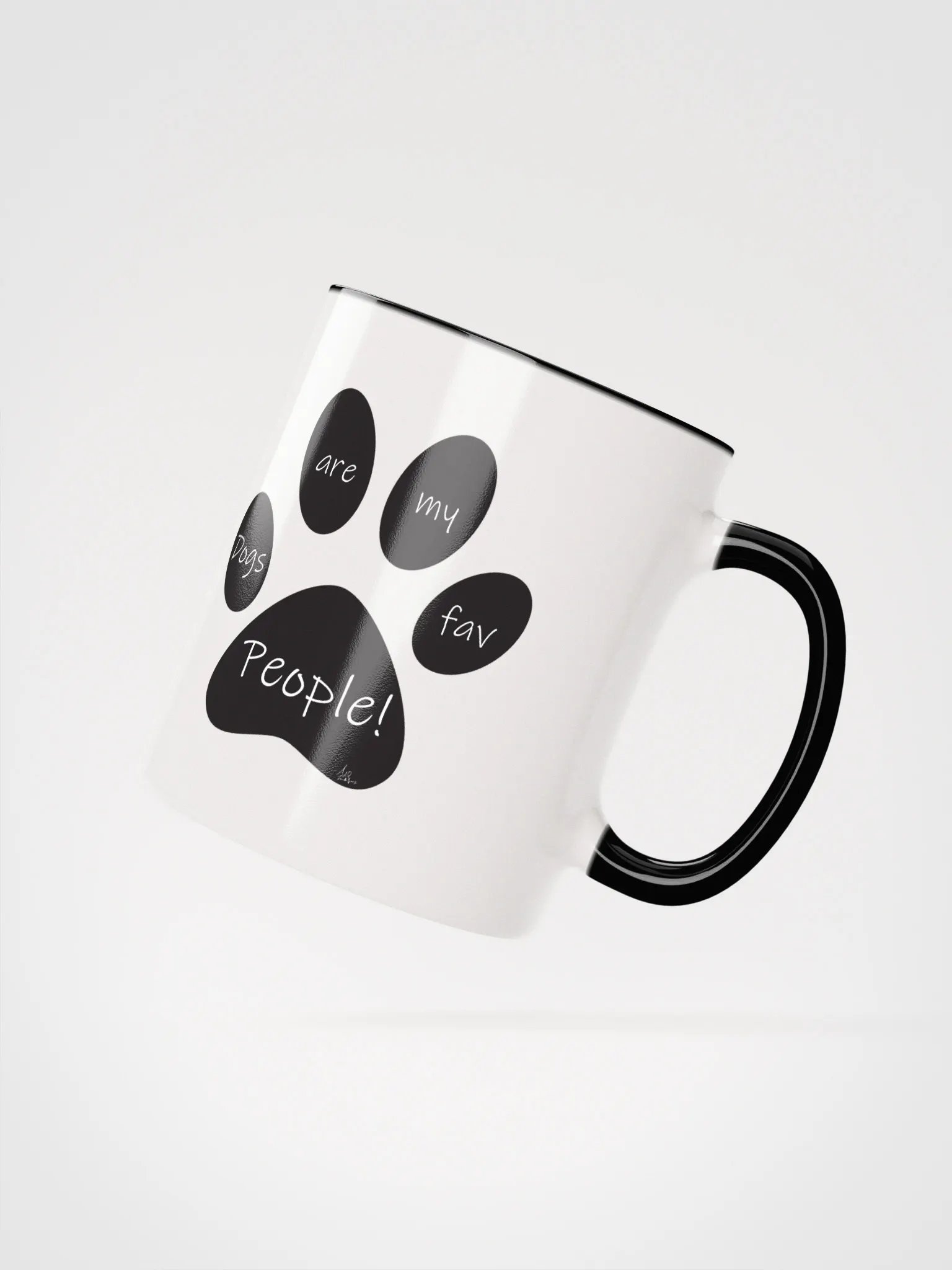 Dogs are my favorite people! COLORED MUG product image (27)