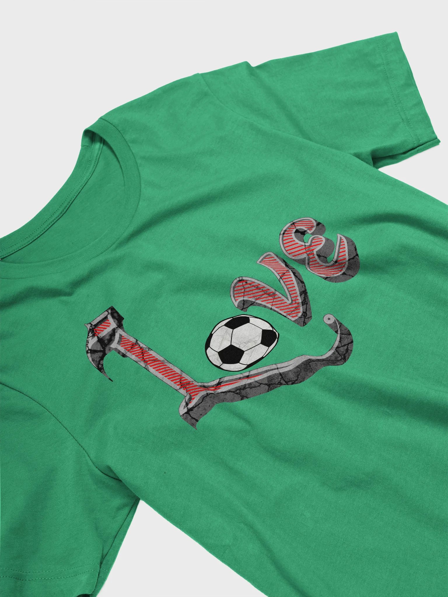 Love Soccer Striker T-Shirt product image (2)