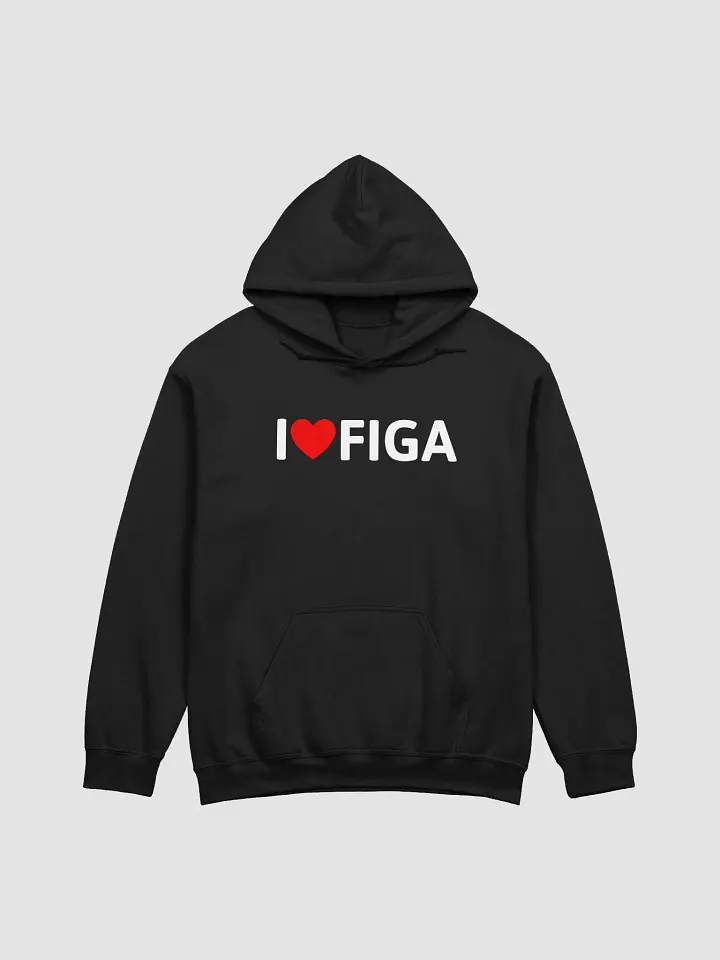 i ❤️ figa hoodie dark product image (1)