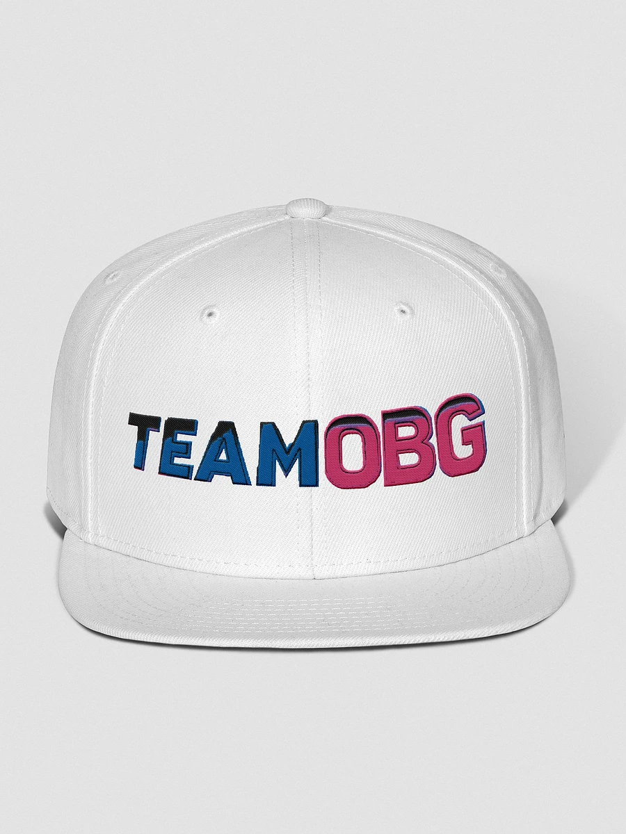 TeamOBG Snapback: White product image (2)