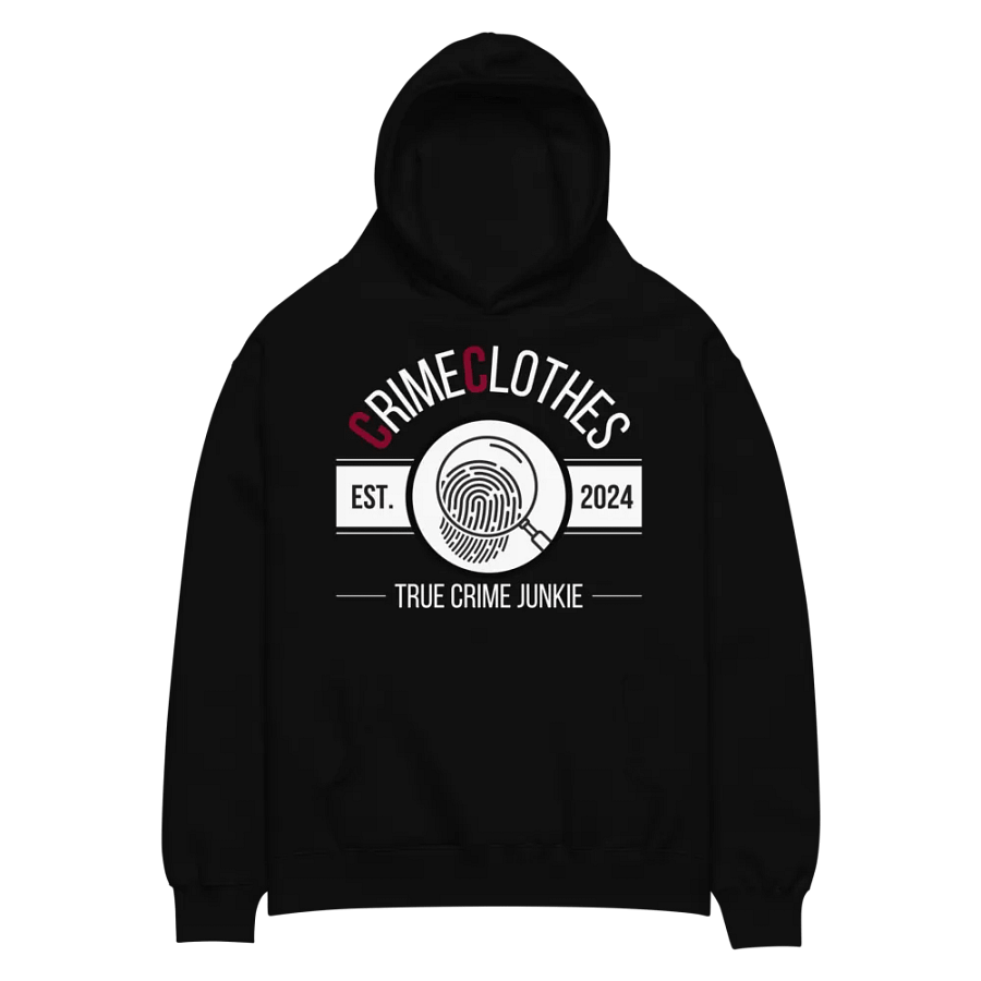 CrimeClothes True Crime Junkie Logo Premium Oversized Hoodie product image (4)