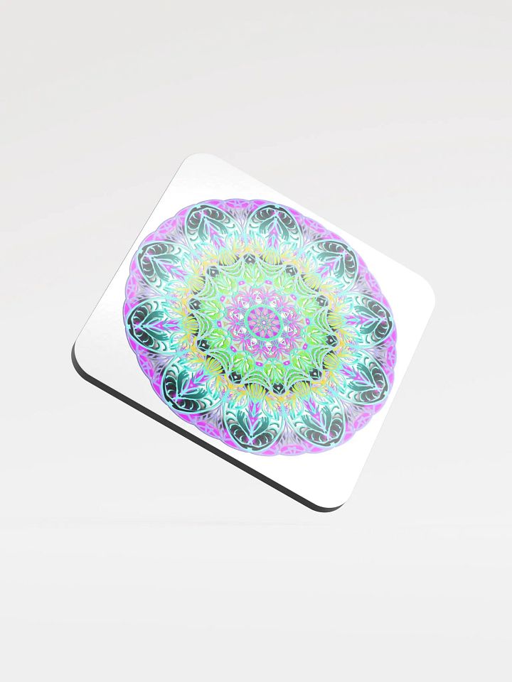 Mandala Magic Cork Coaster product image (1)