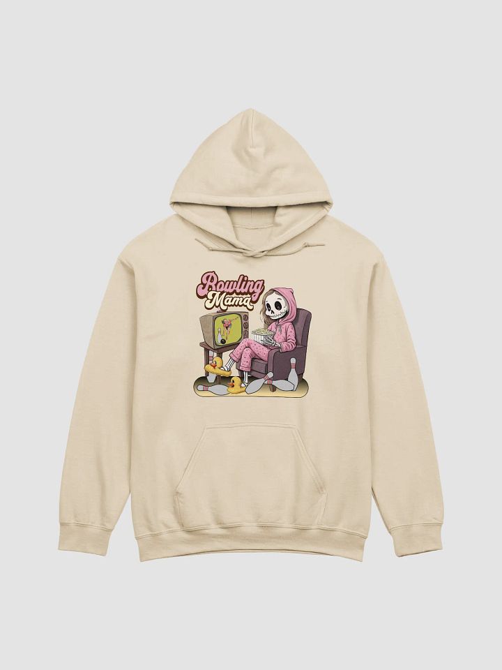TV Bowling Mama Skeleton Chic Pink Hoodie product image (13)