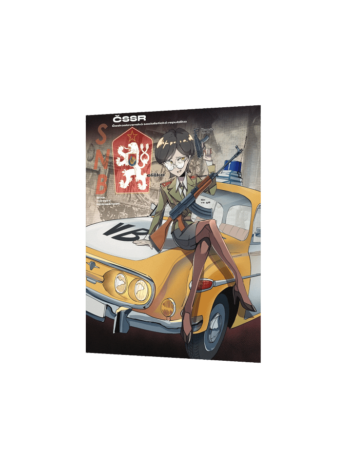 Czech SNB Girl PRINT product image (2)