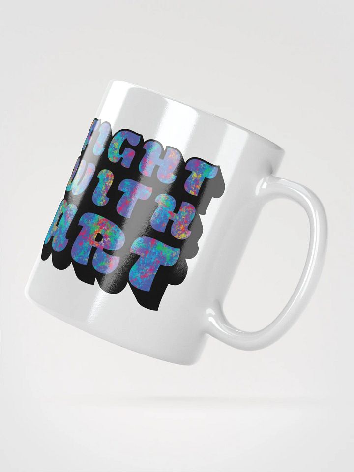 Fight With Art Mug product image (2)