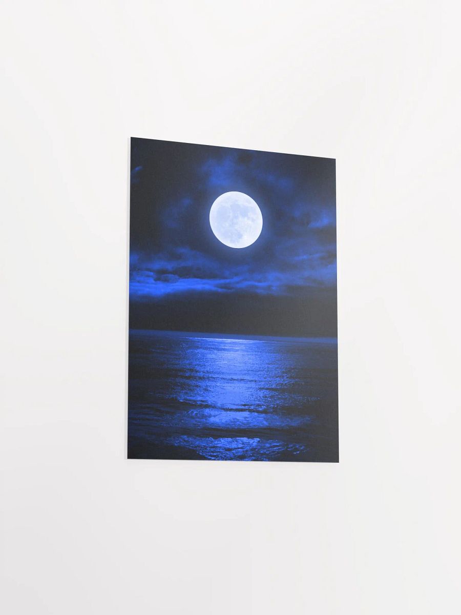 Blue Moonlight Sonata Poster product image (9)