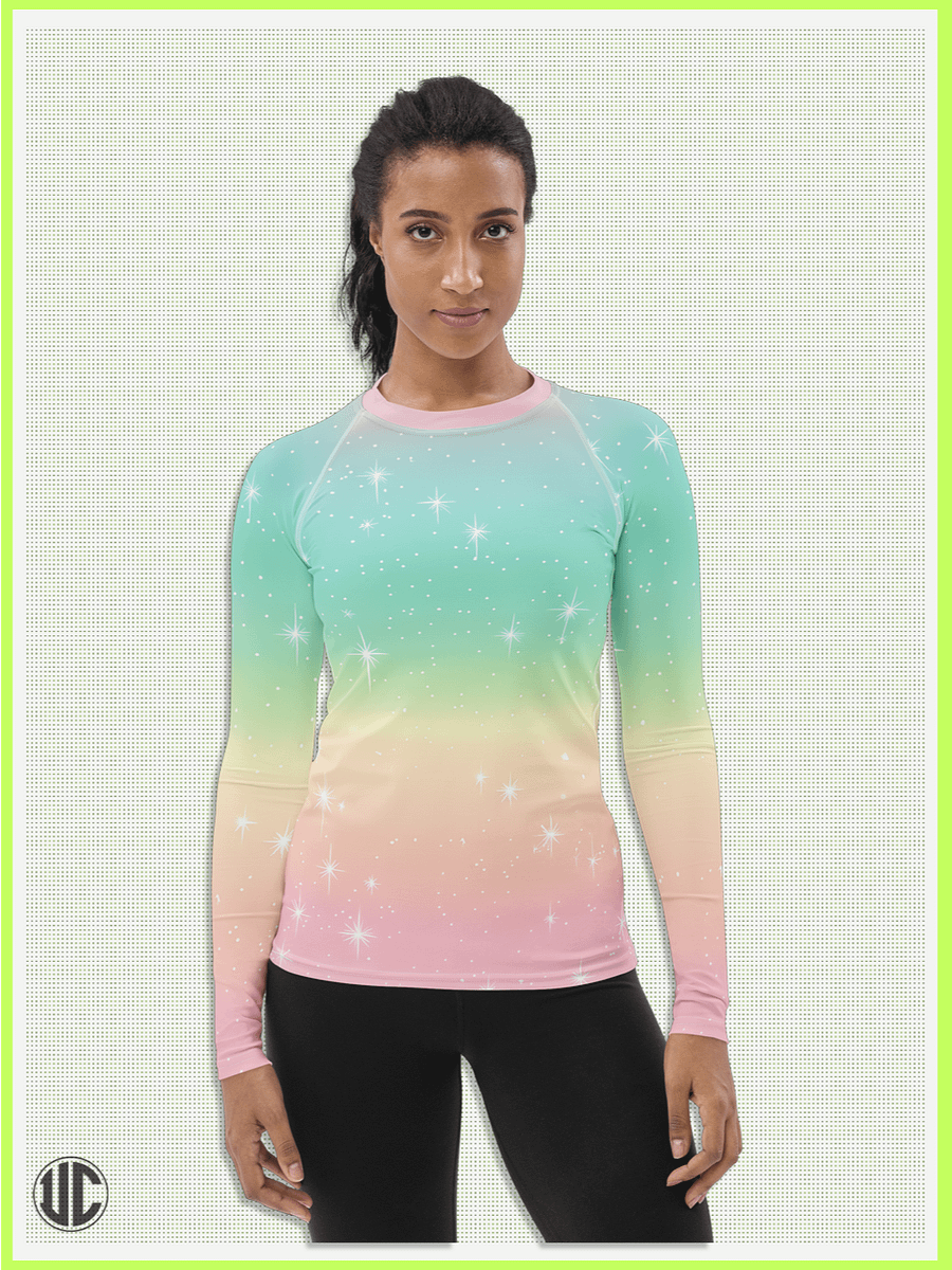 Aurora Glow - Women's Rash Guard product image (1)