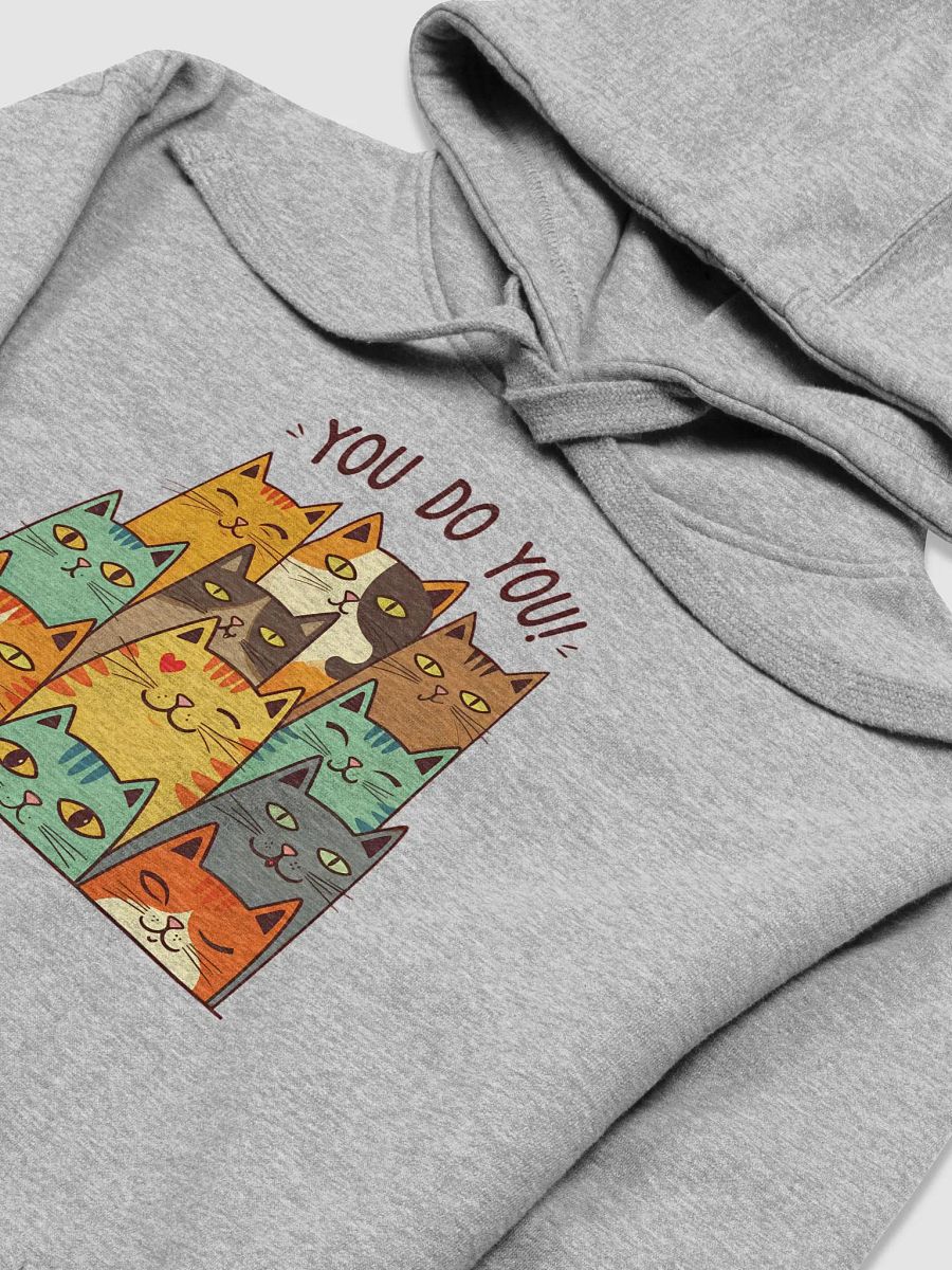 You Do You! Cartoon Cats Unisex Hoodie product image (12)