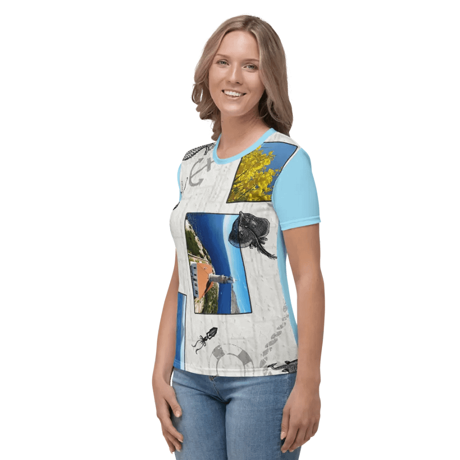 Sea design - T shirt product image (2)