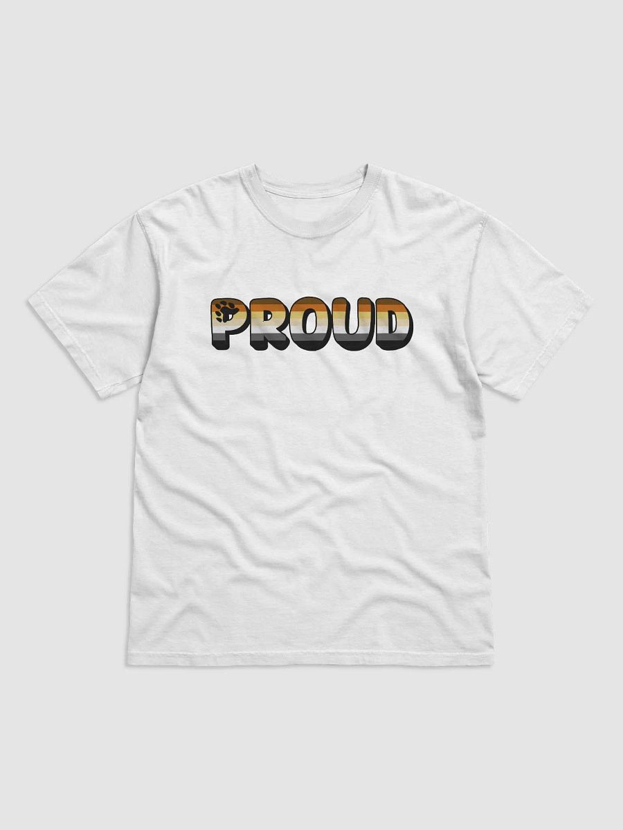 The 'PROUD bear' T-Shirt - White product image (1)