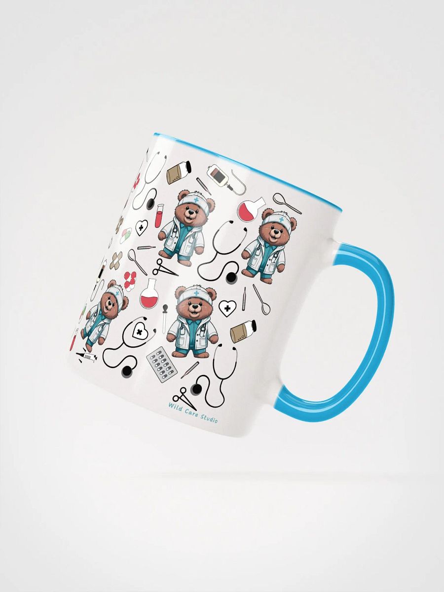Cute Medical Coat Bear Ceramic Mug product image (7)