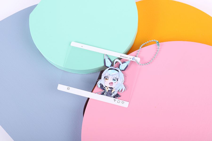 Social Media Stycle PVC Keychain product image (3)