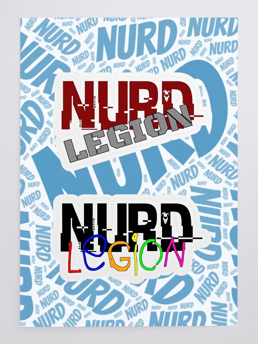 NurdLegion Sticker Set product image (3)