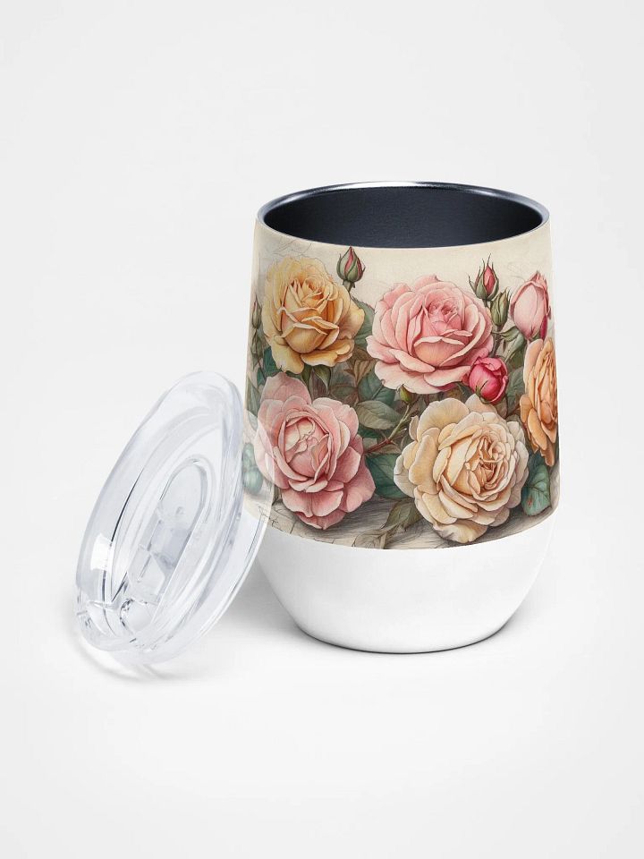 Flower Wine Tumbler product image (2)