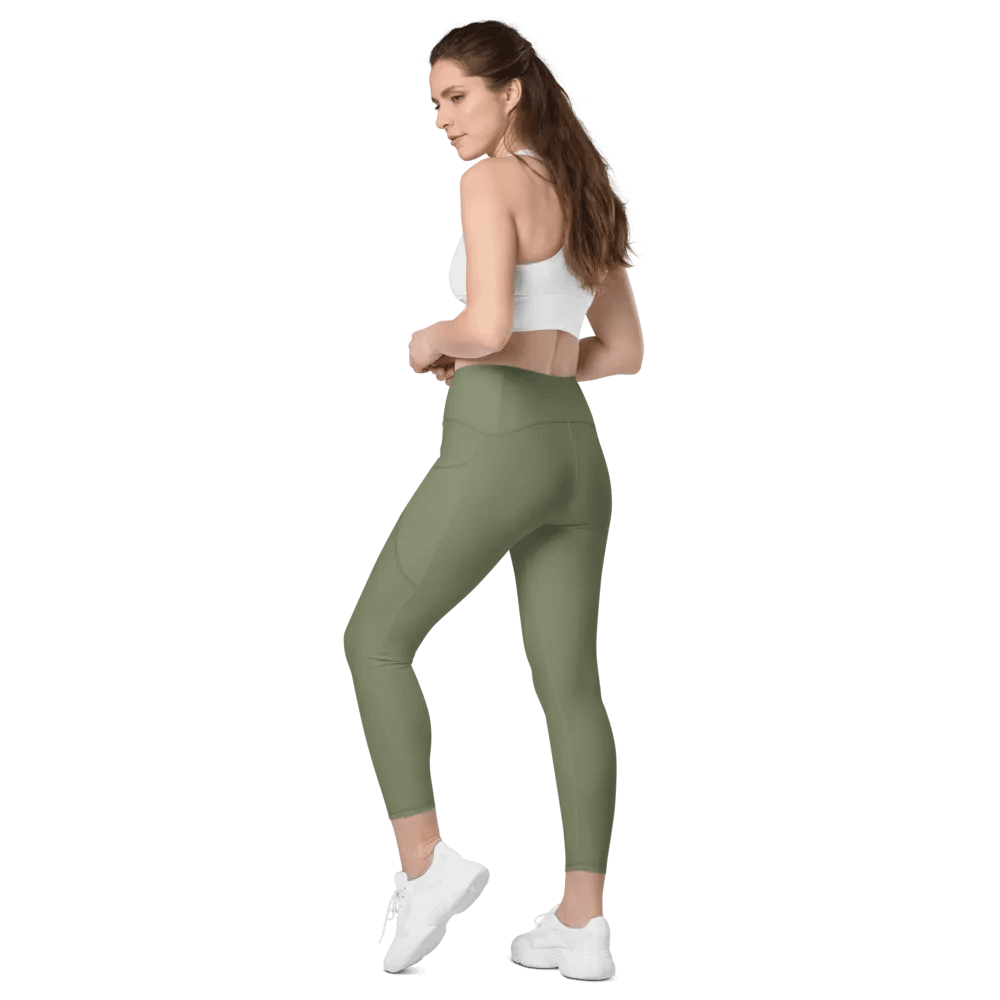 Garden green Leggings with Pockets product image (12)