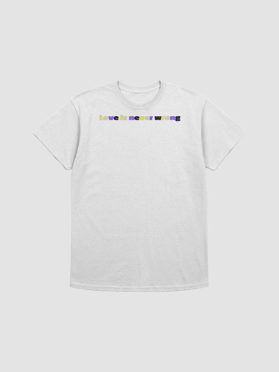 Love Is Never Wrong - Nonbinary v2 product image (1)
