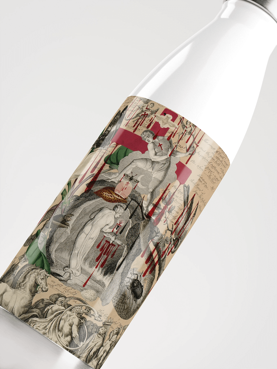 Victorian Blood Book. Stainless Steel Water Bottle product image (5)