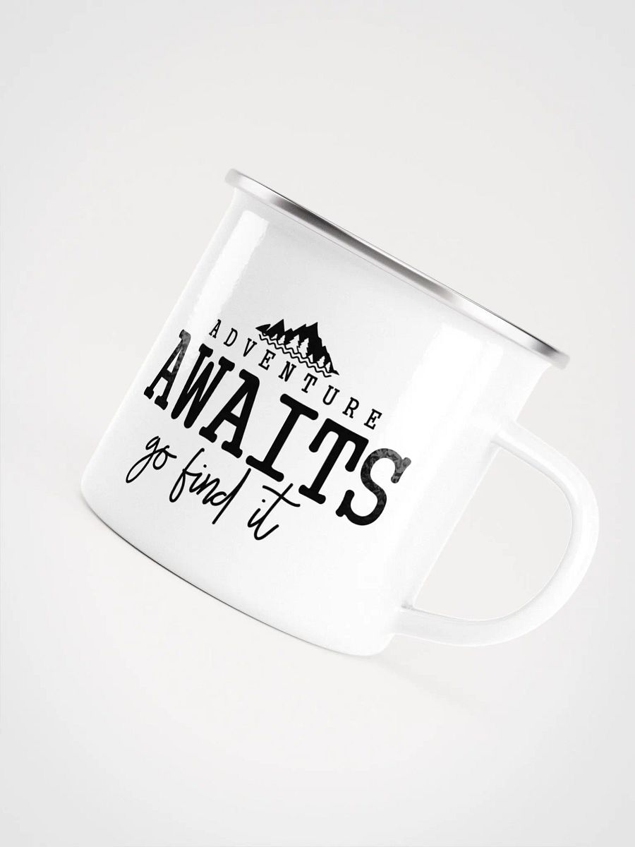 Adventure Awaits Enamel Camping Mug product image (5)