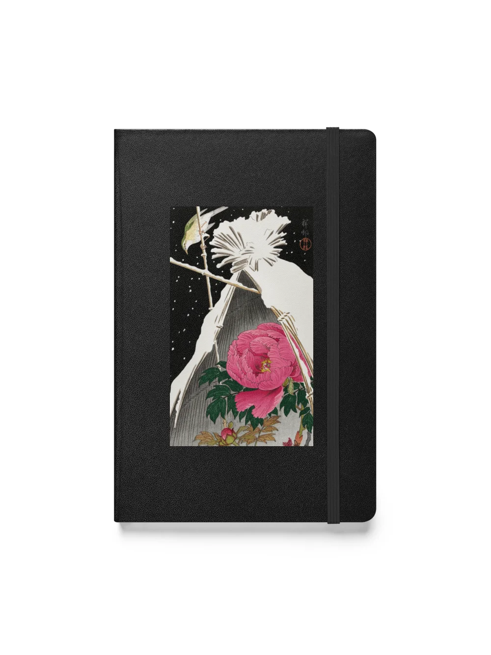 Snowy Peony. Hardcover JournalBook® product image (1)
