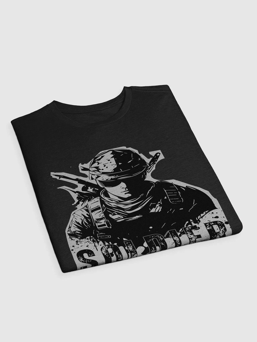 Classic black T-shirt product image (3)