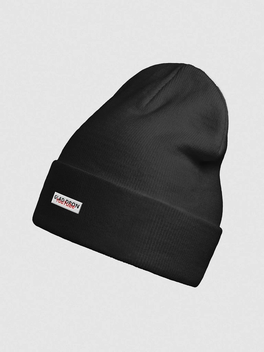 GLAD DRON Distorted Logo Knit Beanie product image (9)