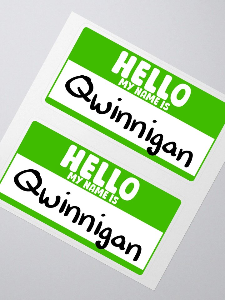 Qwinnigan Duo Pack Stickers product image (2)