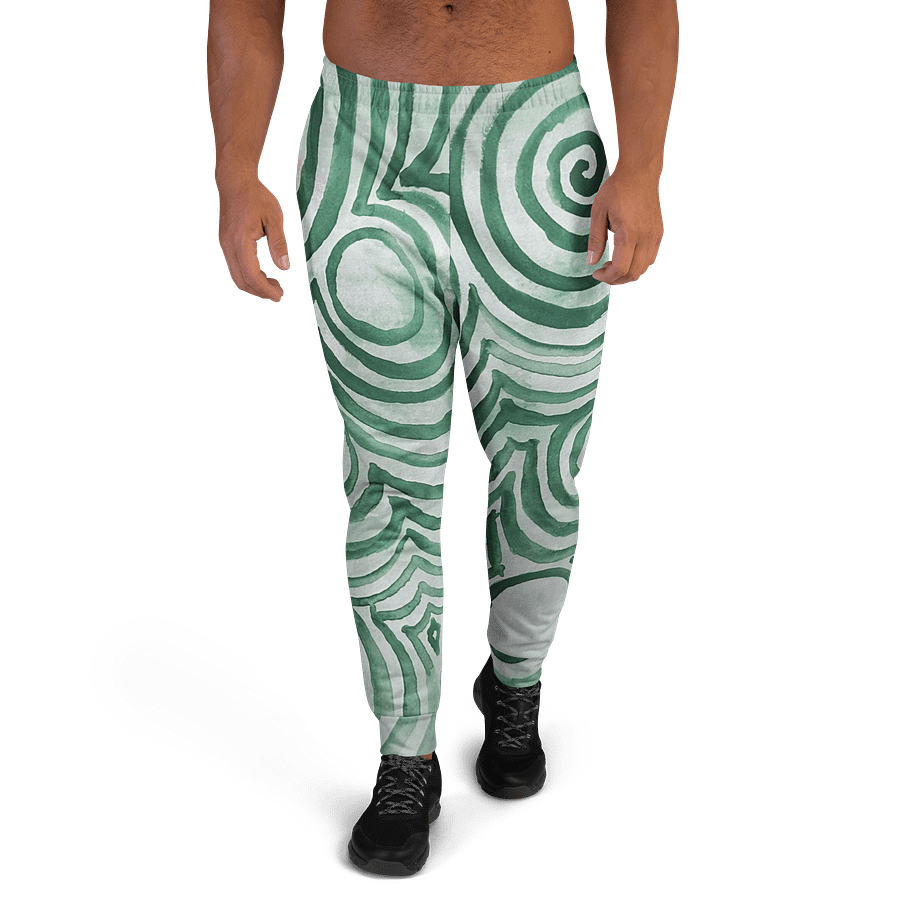 "Green Swirl" Men's Joggers product image (2)