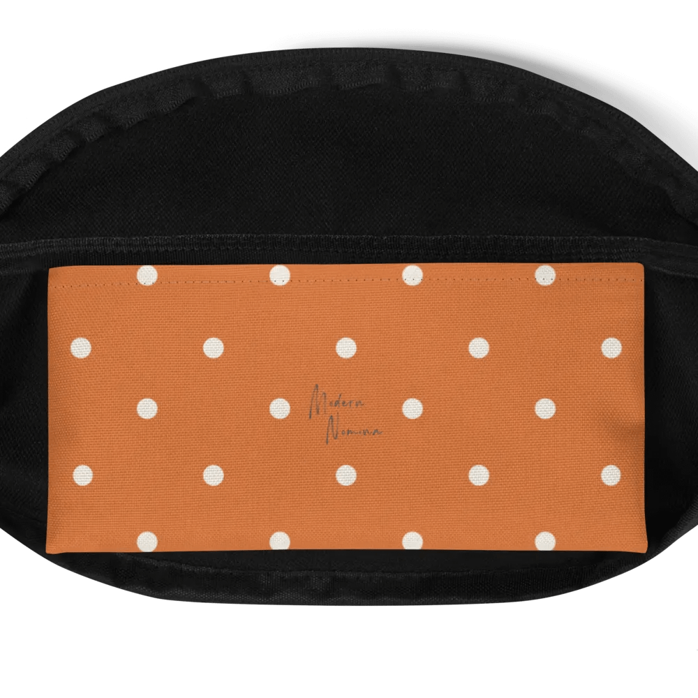 Orange with Cream Dots Fanny Pack product image (5)